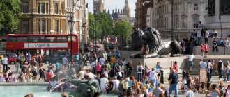 История и современные фото Трафальгарской площади в Лондоне