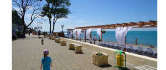 Изучаем курорт Вардане: новые фото поселка и пляжа, набережная, природа